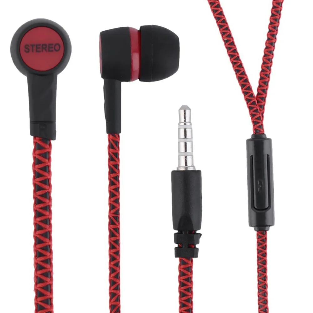 Newest Cheap Red Comfort Single Channel 3.5mm Wired Dynamic Earbud