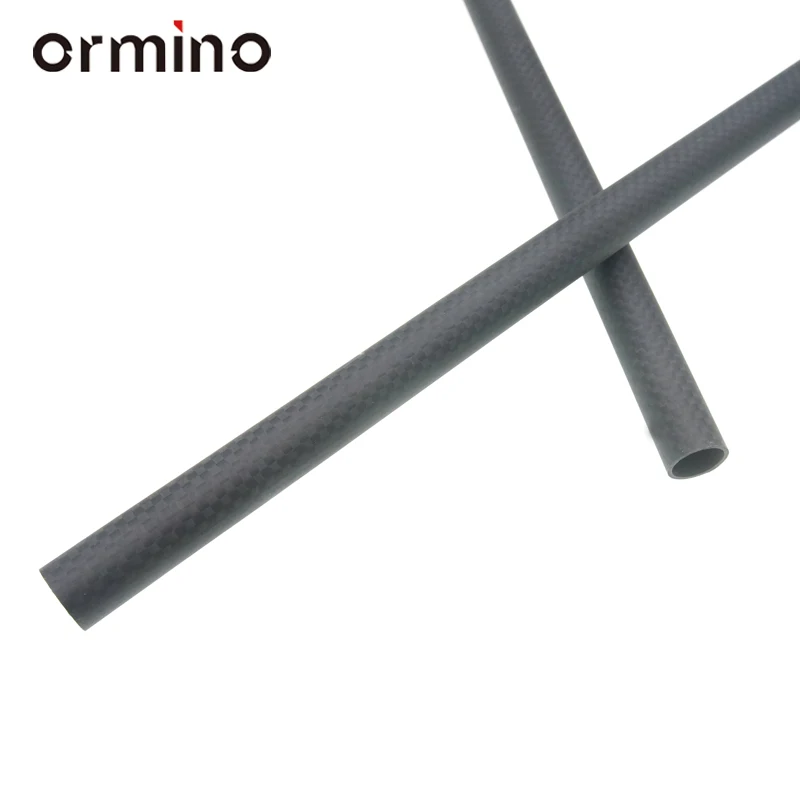 

Ormino 2PCS 12mm Tube diy Quadcopter Frame arm Landing Gear Rc Drone Multicopter 12mm X 10mm X 500mm Carbon Fiber tube 12X10