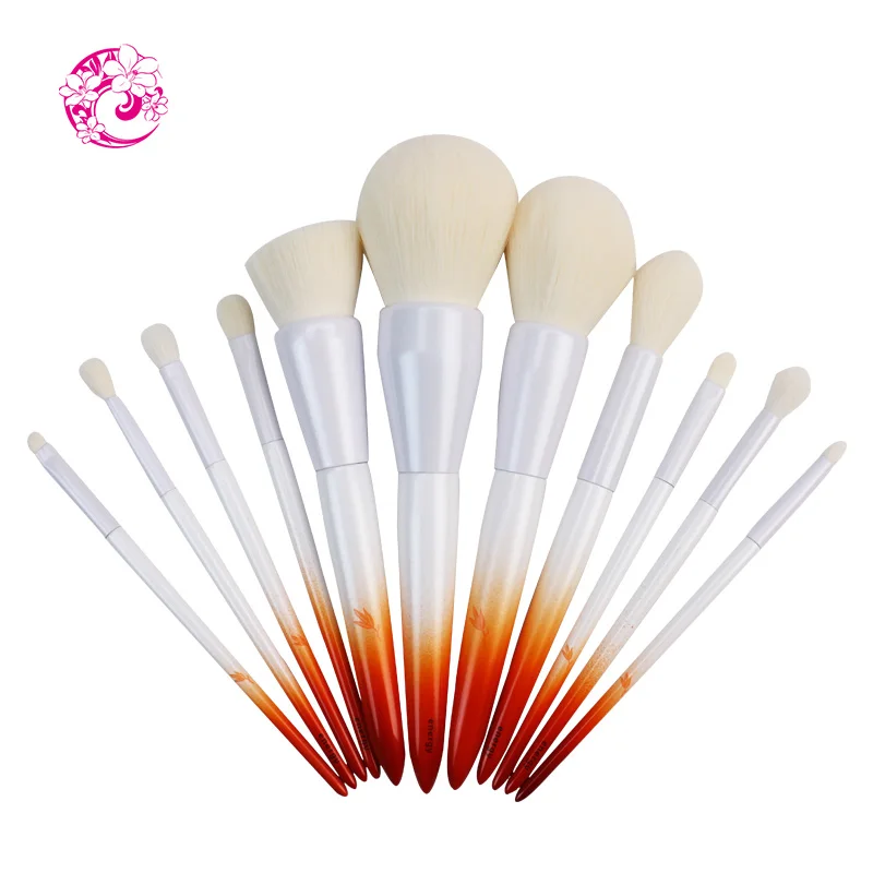 ENERGY Brand Professional Sets & Kits 11Pieces Brush Nylon Hair Wood Handle Makeup Brush fy0 ENERGY Brand Professional Sets & Kits 11Pieces Brush Nylon Hair Wood Handle Makeup Brush fy0