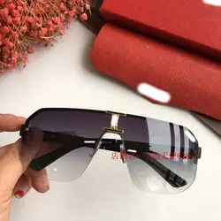 AK0110 2019 роскошные взлетно посадочной полосы солнцезащитные очки для женщин для мужчин дизайнер солнцезащитные очки для женщин Картер очки