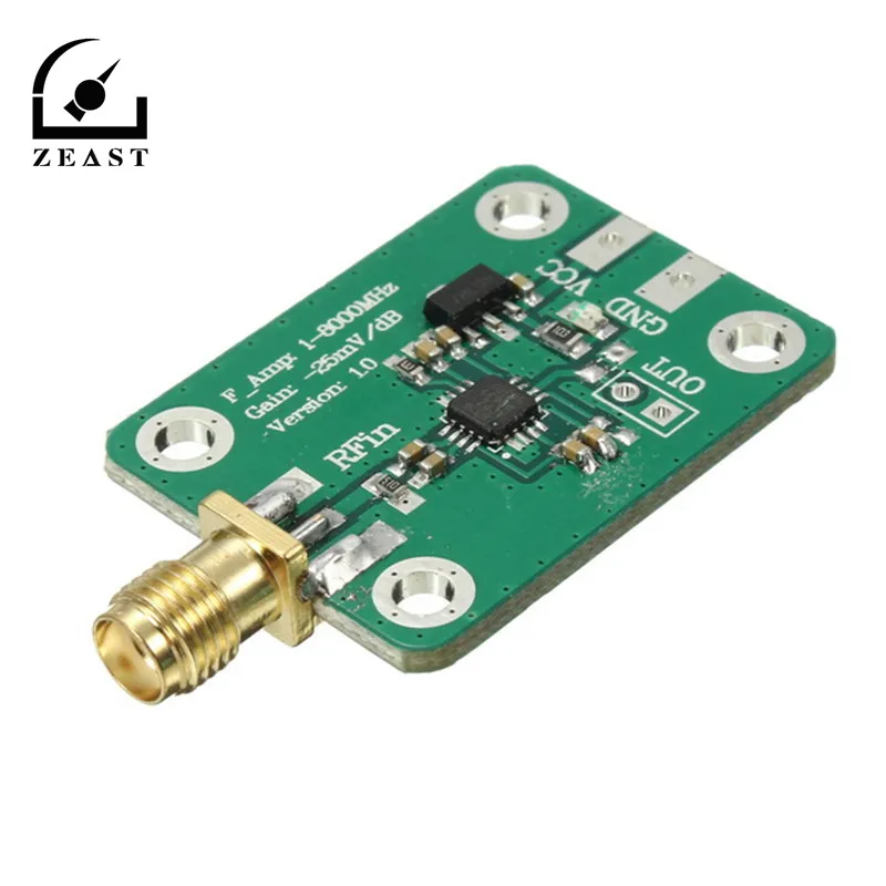 

1PC 1-8000MHz AD8318 RF Logarithmic Detector 70dB RSSI Measurement Power Meter Module Board 7-15VDC