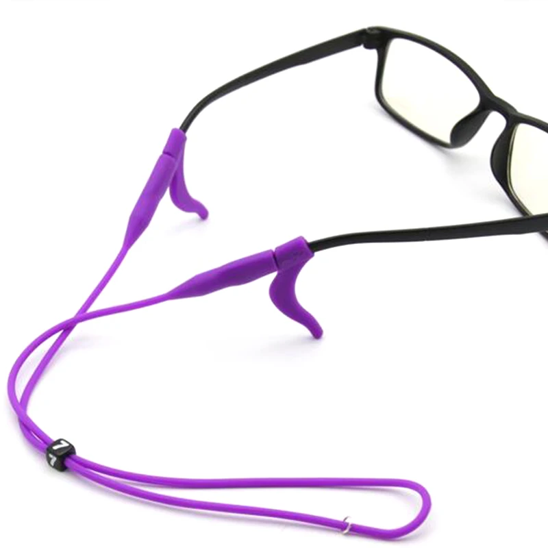 Silicone glasses rope eyeglasses cord ten colour can chose Sports