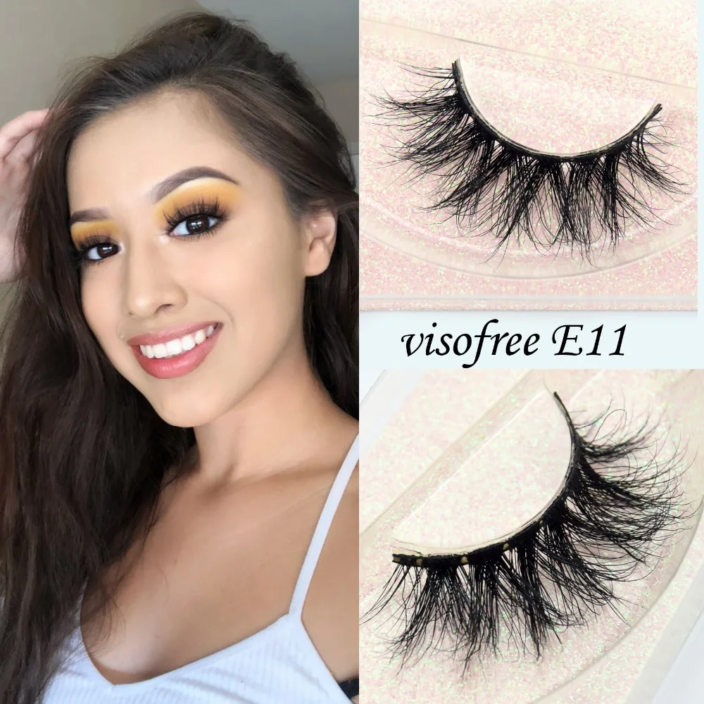 

Mink Eyelashes Crisscross Natural False Eyelashes Eyelash Extension Full Strip False Lashes Handmade Fake Eyelashes E11