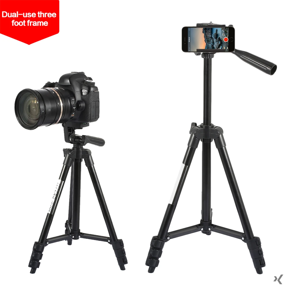 lensoul Monopod Professional Phone Camera Universal Aluminum Alloy Tripod Stand Photography 3