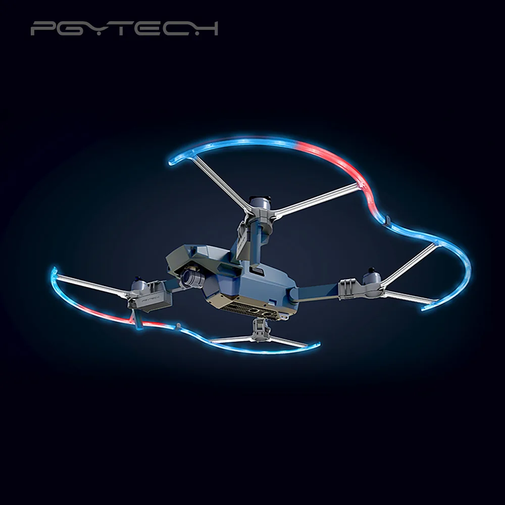 

PGYTECH DJI Mavic pro drone light propeller guard safety proctor with LED light protection for Mavic pro accessories