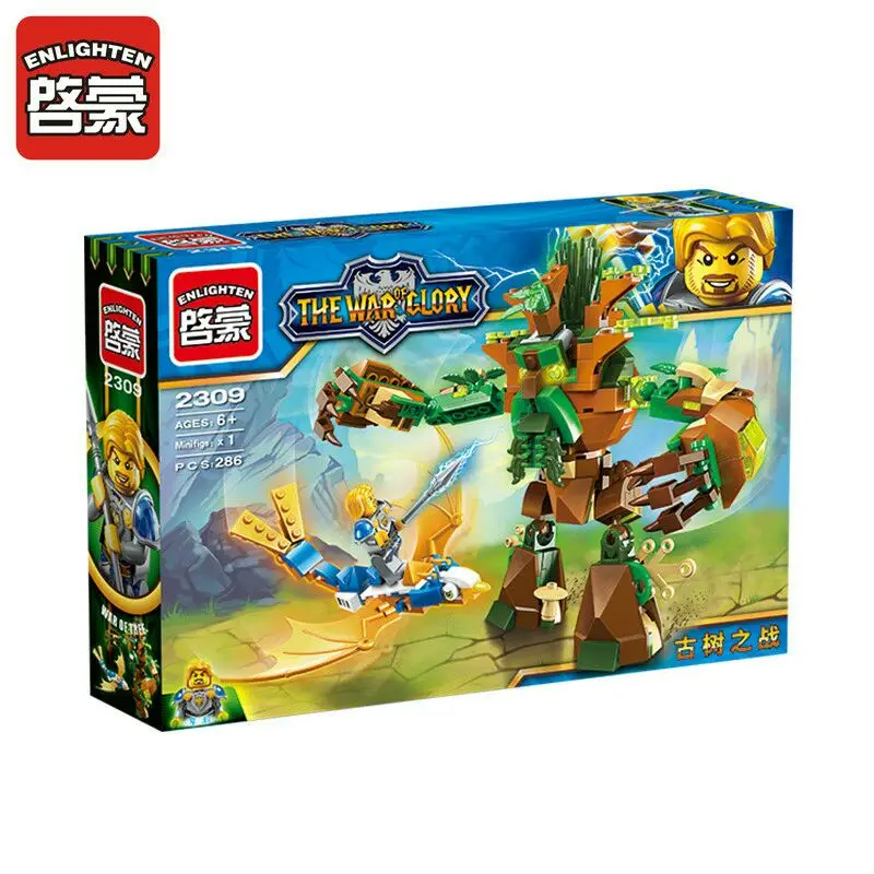 Enlighten Models Building toy Compatible with Lego E2309 286pcs Old Tree Blocks Toys Hobbies For Boys Girls Model Building Kits Enlighten Models Building toy Compatible with Lego E2309 286pcs Old Tree Blocks Toys Hobbies For Boys Girls Model Building Kits