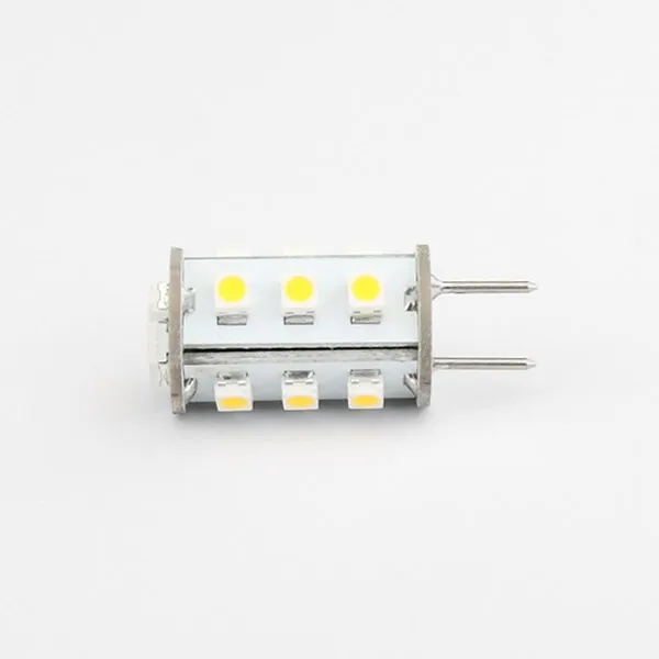12VDC GY6.35 G6.35 1 Вт 15LED 3528SMD лампа с регулируемой яркостью 360 градусов ОСВЕЩЕНИЕ тонкий