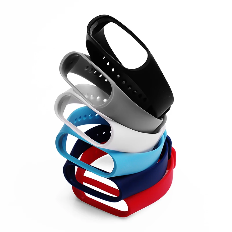 Силиконовый ремешок BOORUI для xiaomi Mi Band 3 сменный браслета mi аксессуары умного