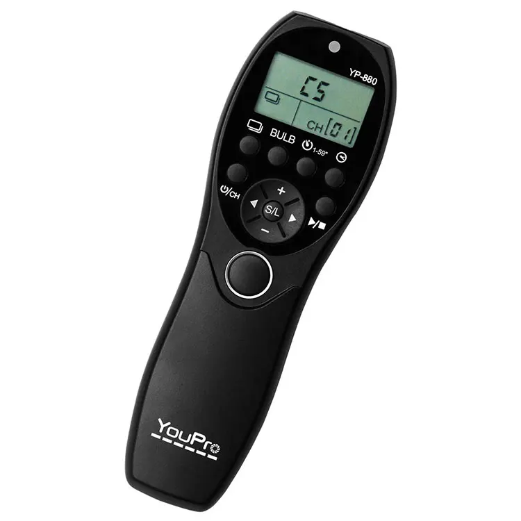 

Free YouPro YP-880/L1 wired camera shutter Timer Remote Switch,remote control for Panasonic DMC-FZ100,DMC-FZ150,FZ200,FZ300