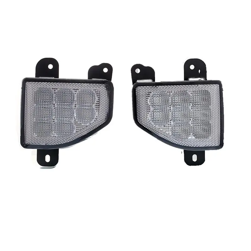Pair Led Rear Bumper Fog Parking Reverse Brake Lights Lamp For Jeep Wrangler JL 2018 2019      未标题-3
