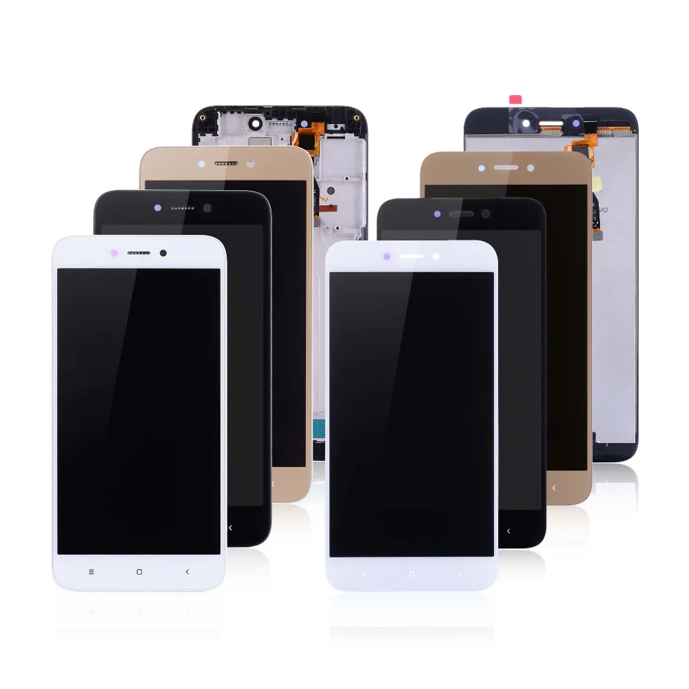 Дисплей для Xiaomi Redmi 5A LCD в сборе с тачскрином на рамке Оригинал 5.0'' черный