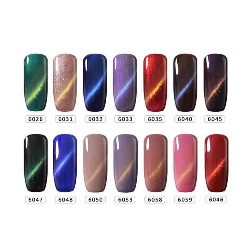 Belle Fille кошачий глаз Гель лак телесный розовый Soak Off УФ гель для ногтей Vernis полу