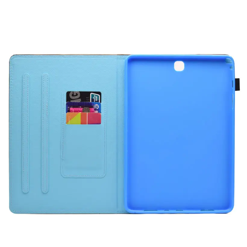 Чехол для Samsung Galaxy Tab A 9 7 умный чехол подставка из искусственной кожи с рисунком