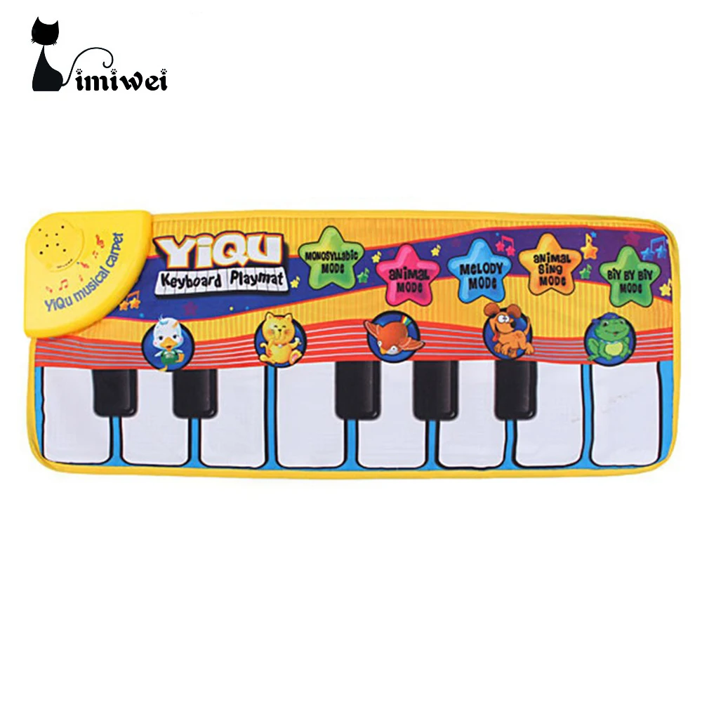 Children game blanket Multi Color Colour Kids Baby Animal Piano Musical Touch font b Play b