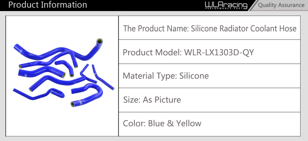 Синий и желтый 9 шт. силиконовый радиатор хладагент шланг комплект для Honda CIVIC SOHC D15 D16 EG EK 92-00 с логотип pqy