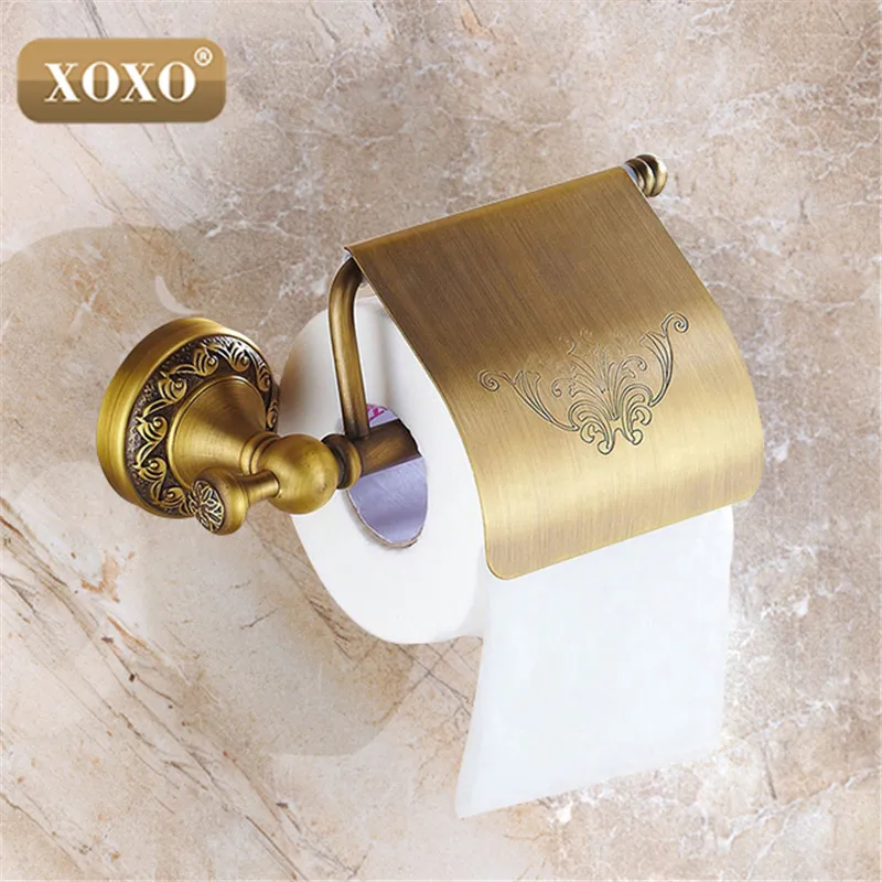 

XOXO Antique bronze finishing Paper Holder/Roll Holder/Tissue Holder, Brass Construction Bathroom Accessories 20086B