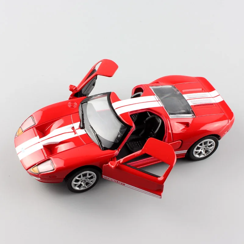 

1:36 Scale Ford GT 1 mustang supersport diecast concept coupe auto car model racing vehicle replica toy gift for kid's boy Cheap