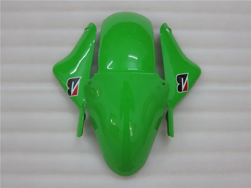 Aftermarket Кузов обтекателя комплект для Kawasaki ZX9R 98 99 зелено-черные обтекатели комплект ZX9R 1998 1999 N108
