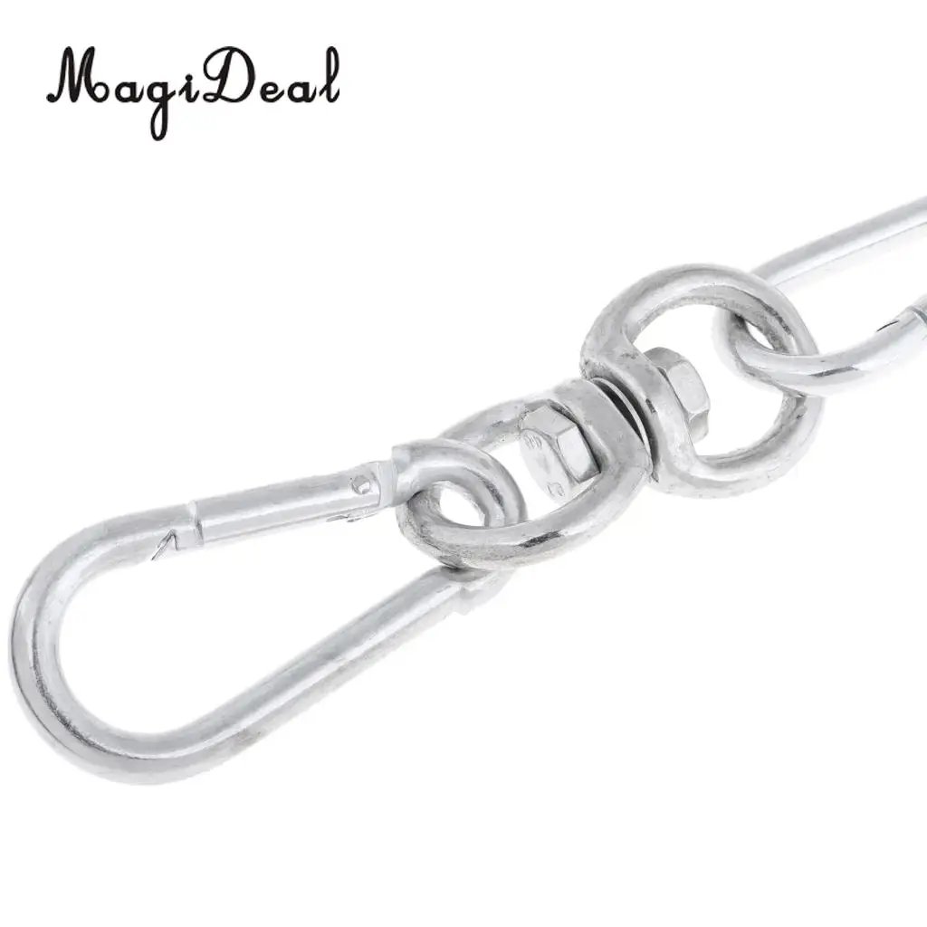 MagiDeal Heavy Duty Heavy Bag Chain and Swivel for Muay Thai, MMA, Kickboxing Heavy Punching Bags