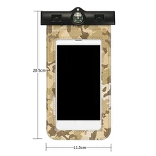 Новая прозрачная защитная сумка для мобильного телефона для плавания легкая камуфляжная сумка для мобильного телефона пляжная спортивная водонепроницаемая сумка для телефона