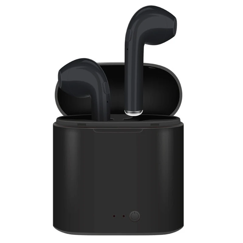Oppselve i7s TWS беспроводные наушники Bluetooth спортивные наушники водонепроницаемые наушники беспроводные наушники гарнитура с микрофоном - Цвет: Black A Charge Box