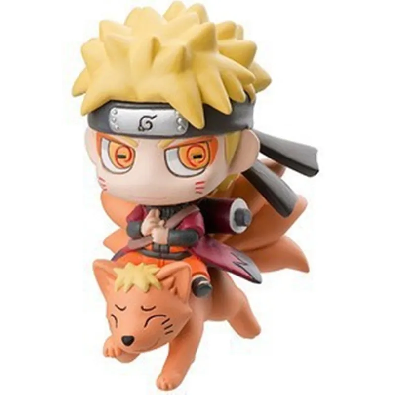 

1PCS Naruto Action Figures Dolls Chess New PVC Anime Naruto Sasuke Gaara Model Figurines for Decoration Collection Gift Toys 8CM