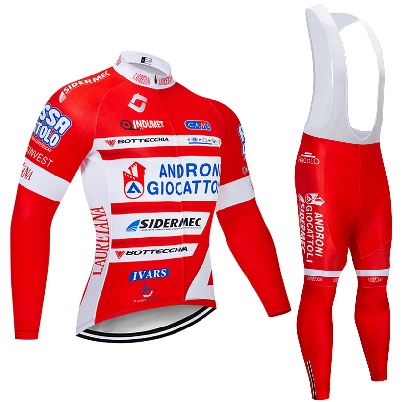 

New TEAM ANDRON CYCLING JERSEY Bibs pants set Ropa Ciclismo MENS winter thermal fleece pro Bike jacket Maillot wear