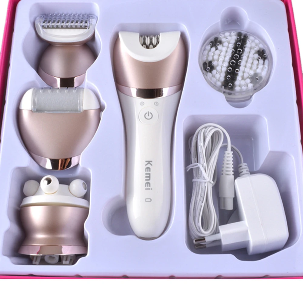 5 In1 Multi Use Body Epilator Women Electric Shaver Beauty Tool Kits
