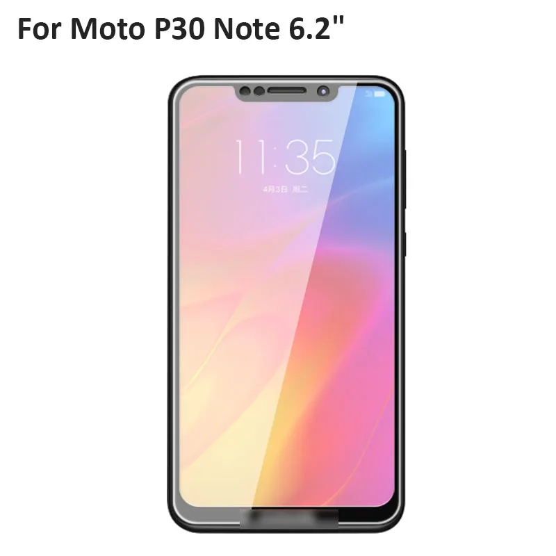 9H полная защита для экрана Moto P30 Note P 30 полное покрытие защитная пленка Закаленное