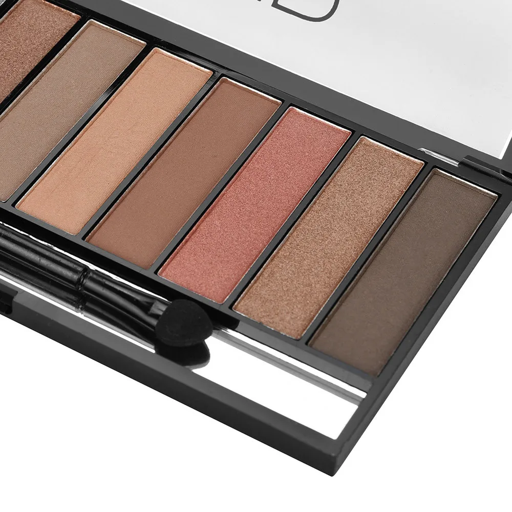 

10 Color Shimmer Glitter Eye Shadow Powder Palette Matt Eyeshadow Cosmetic Makeup gliter eyeshado 5.13