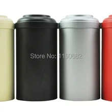 10,5*21,5 см товар Лидер продаж Креативный дизайн круглая жестяная банка для чая/герметичная банка или шкатулка для драгоценностей