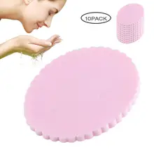 5 шт./10 шт. Утолщенные мягкие губки для мытья лица салфетки для снятия макияжа водопоглощающие спонж для очищения влажного сухого глубокого удаления