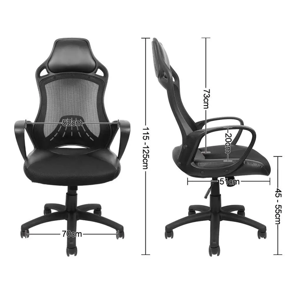 High-Back Office Executive Chair Adjustable Ergonomic Computer Mesh Chair