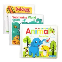 Baby Bath Toys Book Waterproof Educational Learning Baby Toddler Toys Bath Brinquedos Para Bebe Oyuncak