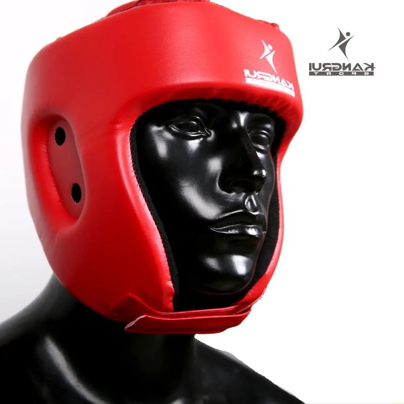 Prix pour De boxe casque hommes femmes enfants de boxe tête garde Sparring MMA Muay Thai kick brace protection de la Tête Prix pour De boxe casque hommes femmes enfants de boxe tête garde Sparring MMA Muay Thai kick brace protection de la Tête