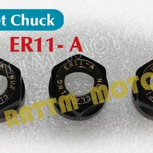3 шт. стандарт качества Hex ER11 гайка для ER11 цангового зажима M14* 0,75 прижимная гайка резьба машины шпинделя кулачковый патрон ER11A гайка