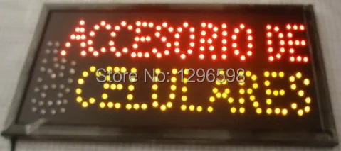 

CHENXI Promotion New Graphics 10X19 inch accesorios de celular/Cellphone Accessories business shop sign of Led-