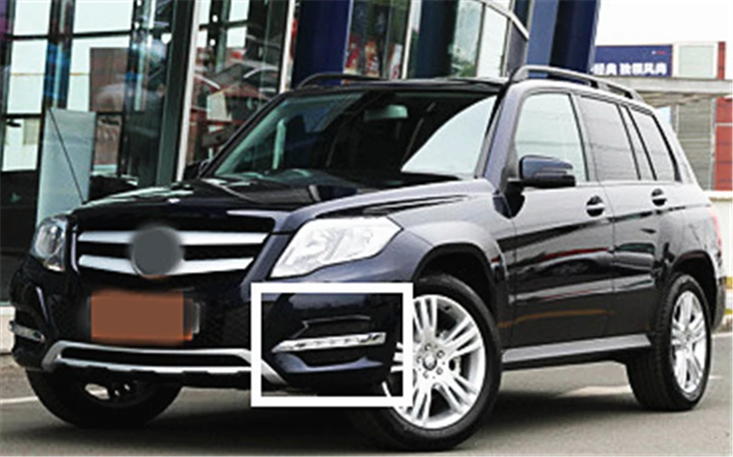 Car Styling 2pcs For Mercedes Benz W204 Glk300 Glk350 Glk500 2017 Car Styling 2pcs For Mercedes Benz W204 Glk300 Glk350 Glk500 2017 2016 Led Drl Daytime Running Light Daylight Fog Head Lamp In Embly From