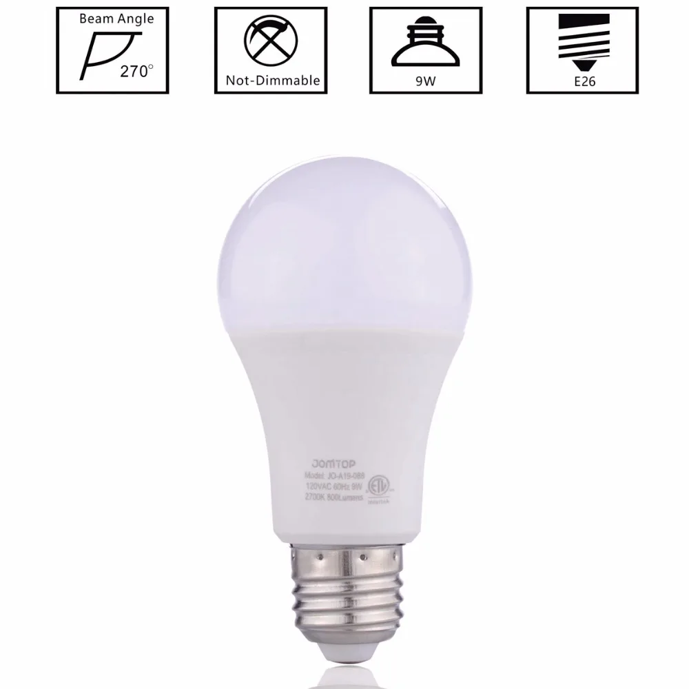 A19 LED Bulb 2700k-2