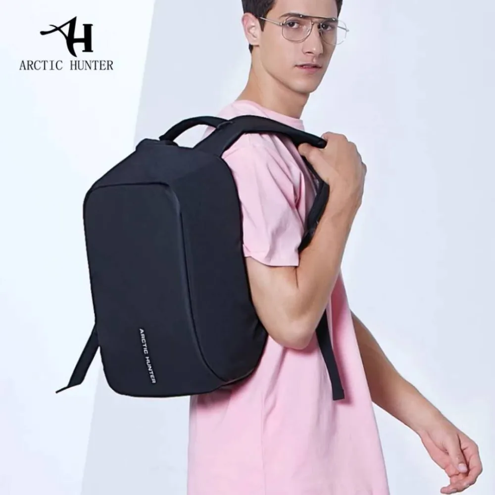 USB de carga de los hombres del ordenador portátil de 15 pulgadas mochilas para Adolescente de Moda hombre Mochila de ocio Mochila de viaje anti ladrón