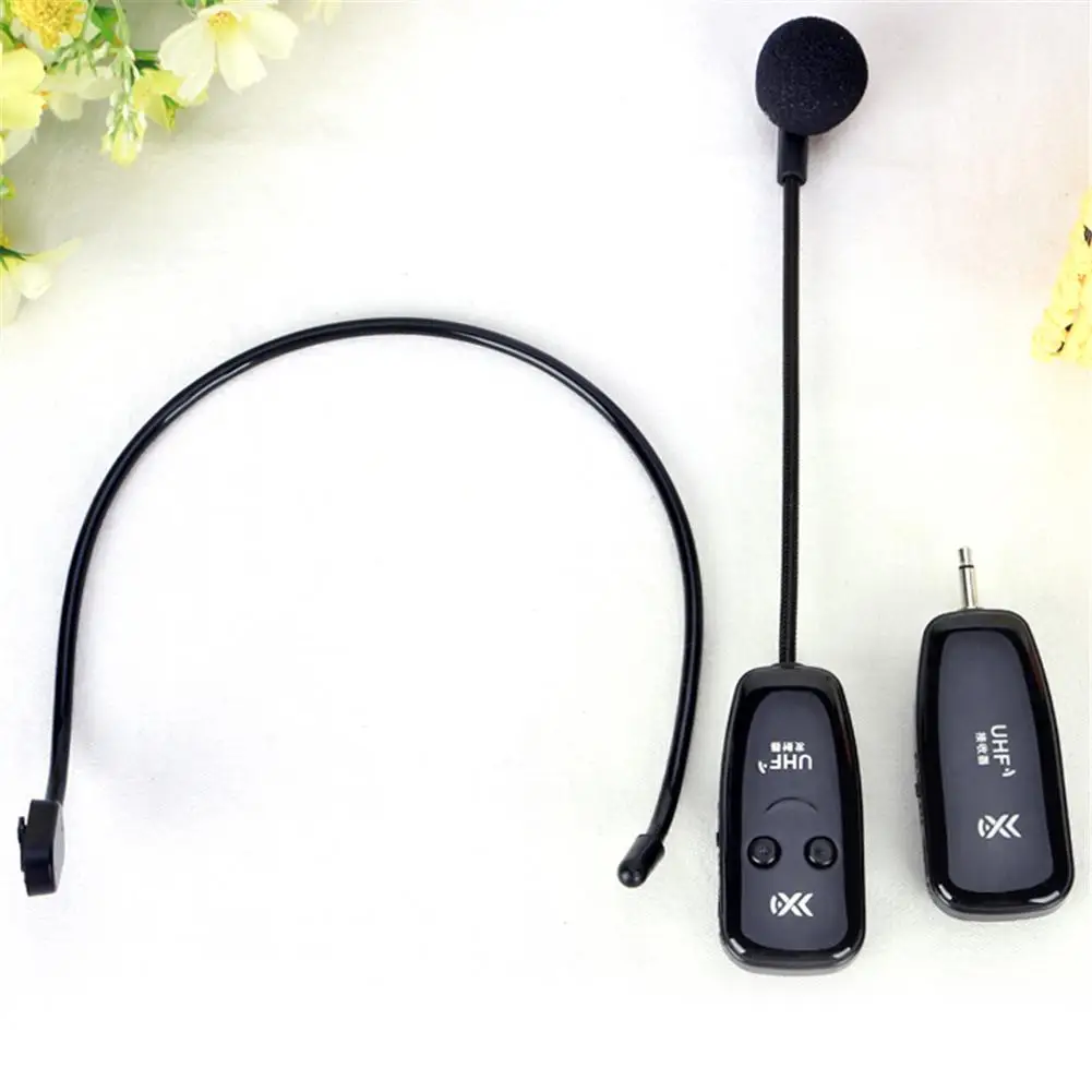 

Universal Wireless Headset Audio 2.4G Earphone Microphone Bluetooth Power Amplifier For Tourist Guide Meeting Teaching New