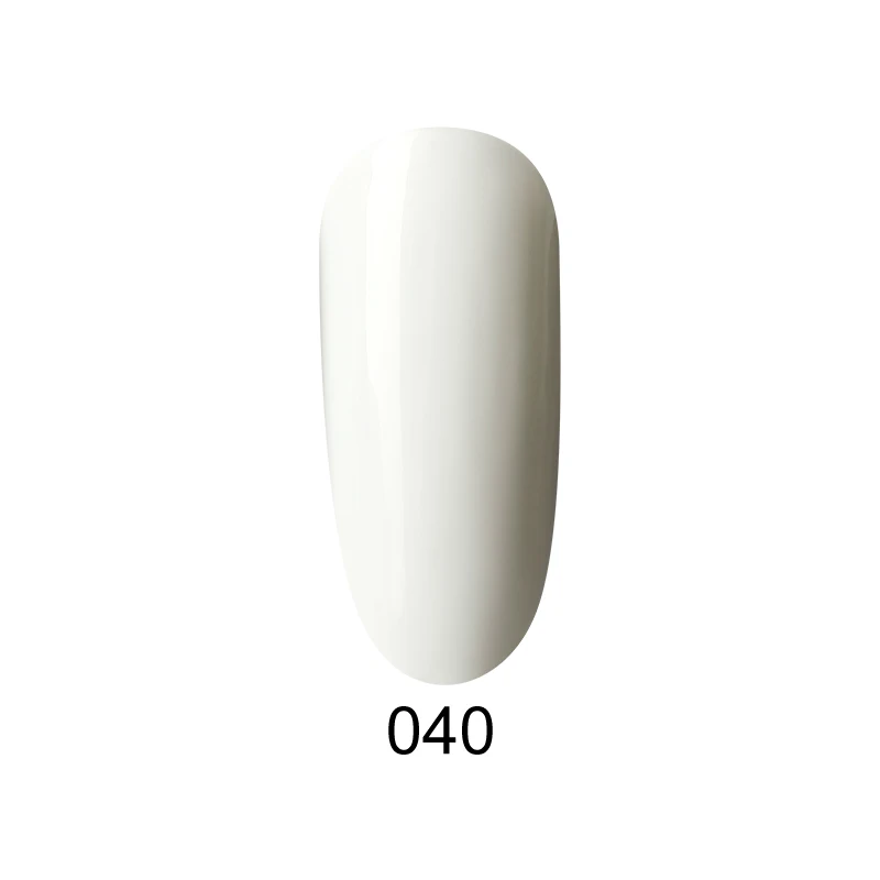 УФ светодиодный Гель-лак для ногтей отмачиваемый УФ-Гель-лак для нейл-арта офф белый гель лак верхнее Базовое покрытие Гель-лак для ногтей для маникюра 8 мл MSHING99 - Цвет: 040