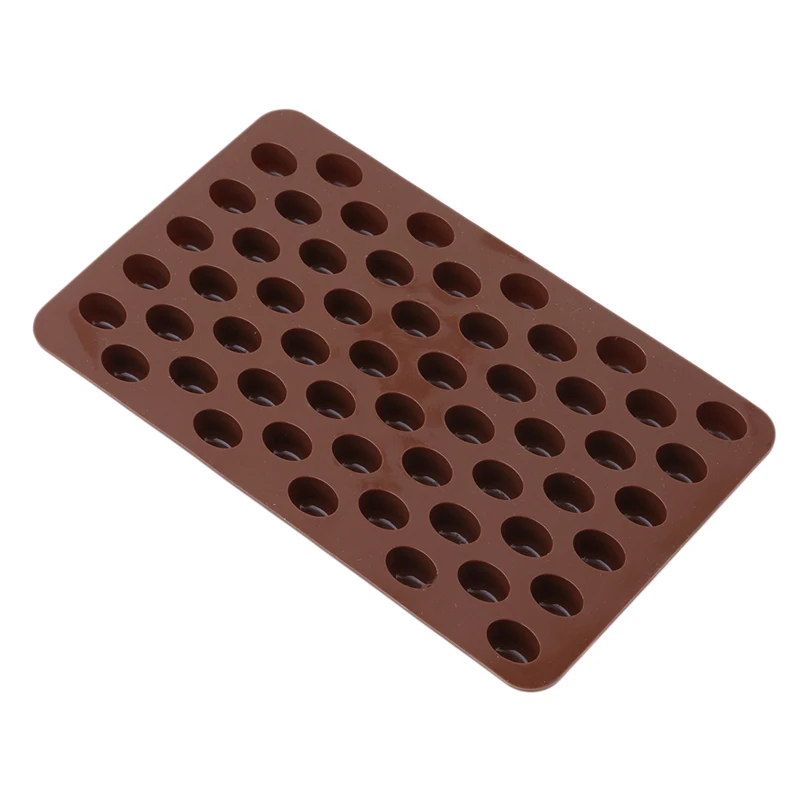 Coffee Bean Shape Jelly Biscuit Candy Tray Chocolate Cake Decoration Tool Fondant Silicone Mold Kitchen Baking Mat | Дом и сад