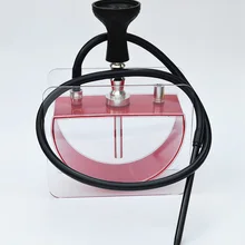 2 Цвета кальян набор акриловых кальян с shesha силиконовые чаши шланг металлические щипцы наргуил водопровод аксессуары