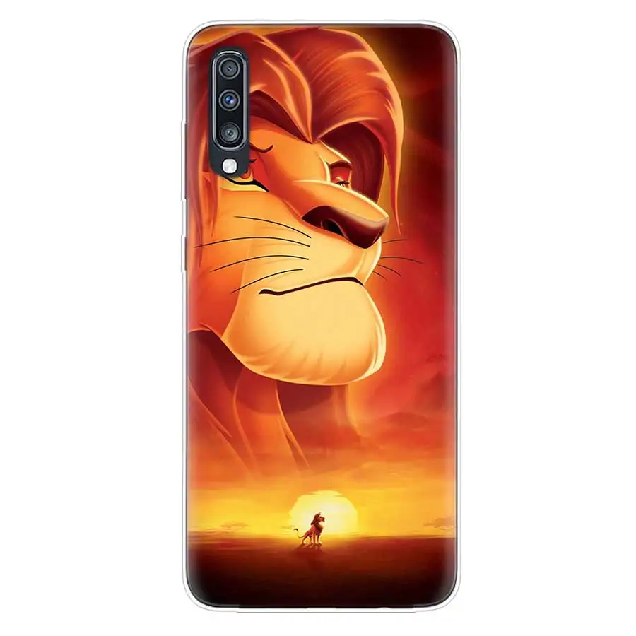 Король Лев Симба мягкий TPU чехол для samsung Galaxy S10 рlus lite S10E A70 A50 A30 M40 M30 M20 A60 A40 A20 A10 M10 A20E крышка - Color: NO.6