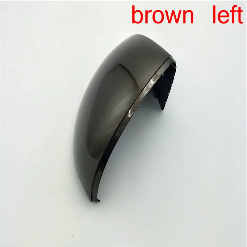 

Applicable to tiguan Outside Rearview Mirror Shell Rear cap of reflector Dust cover brown