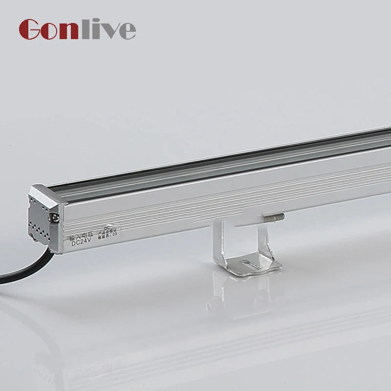 

Led Mini Wash Wall Line Lights, Digital Outdoor Waterproof Linear Aluminum Lighting Project