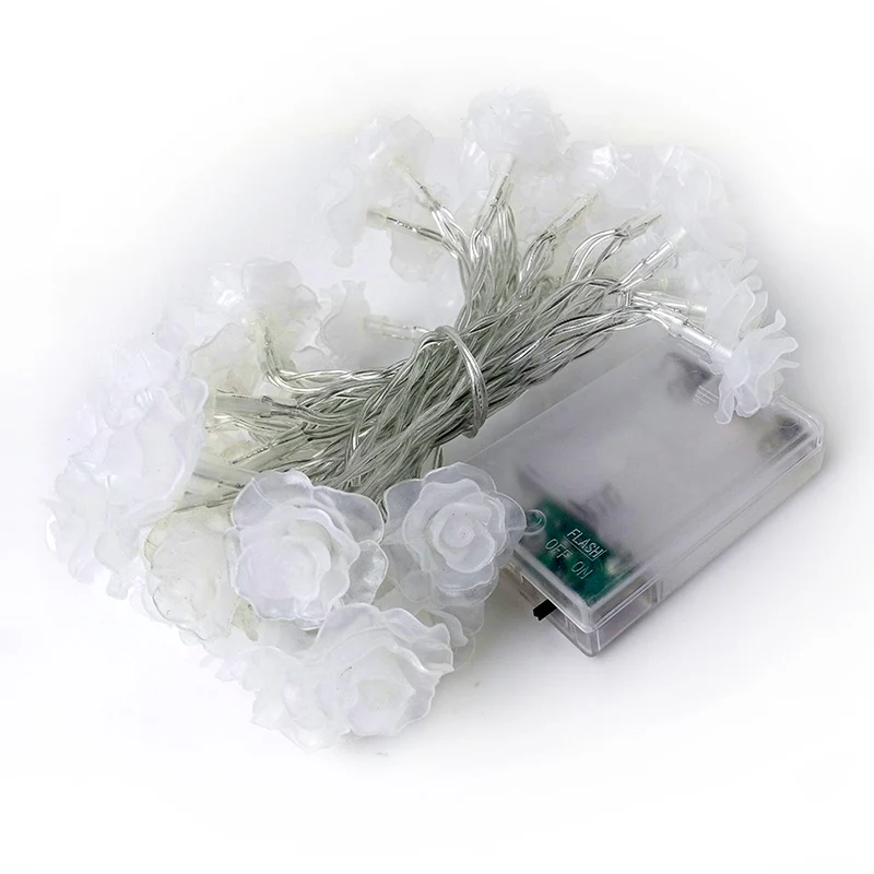 Feimefeiyou Newest Remote Battery Operated Lotus String Lights 2m 20 LED Flower Fairy Light String for Indoor and Outdoor Feimefeiyou Newest Remote Battery Operated Lotus String Lights 2m 20 LED Flower Fairy Light String for Indoor and Outdoor