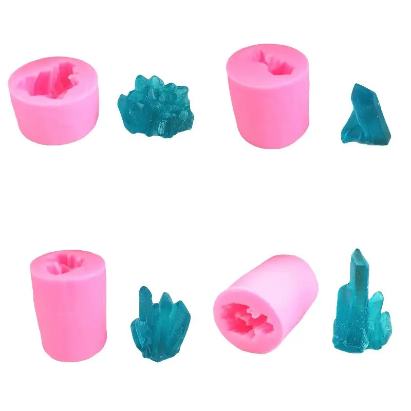 3D Мини ледяная горная силиконовая помадка для бисквита Stamper DIY Форма торта
