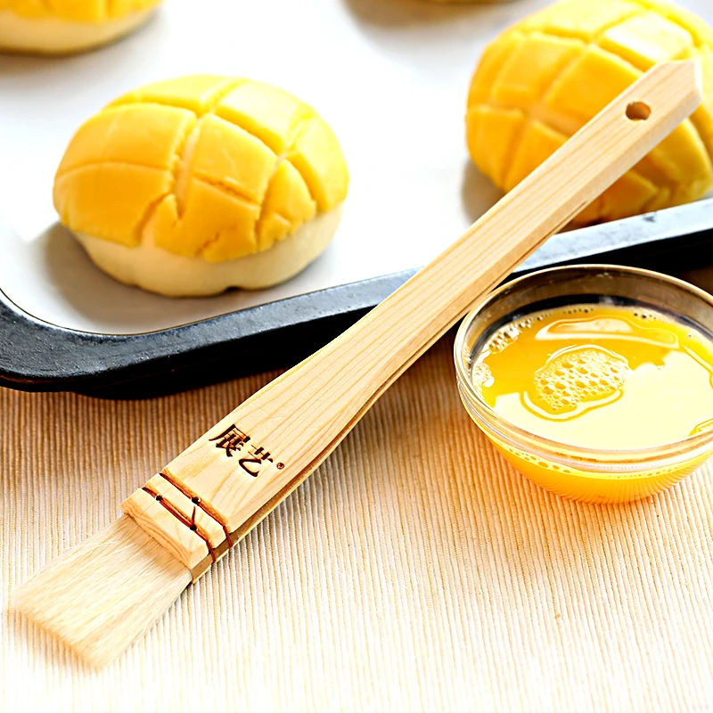 Wool Brush Baking Bread Cake Brush Pastry Oil Cream BBQ Basting Brush